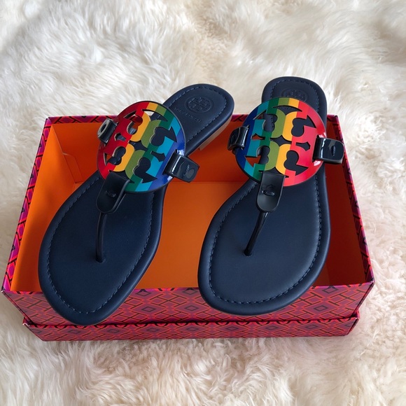 pride tory burch flip flops